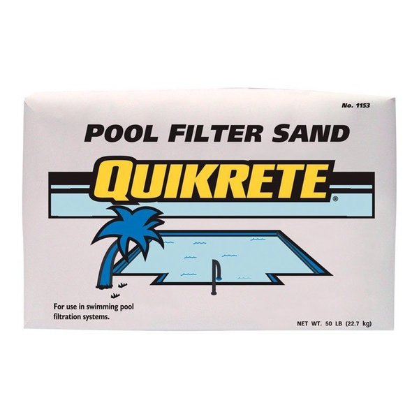 Quikrete Sand Pool Filters 20/40 50 Lbs 1153-50